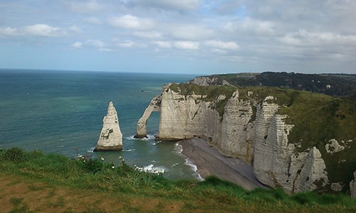 etretat cliff